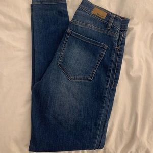 Blue high waist Garage jeans